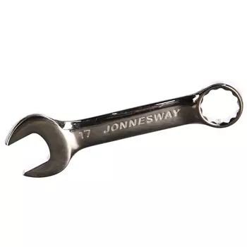 Ключ гаечный комбинированный короткий Jonnesway W53117 047531, 17 мм
