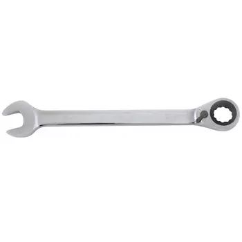 Ключ гаечный комбинированный Thorvik CRRW15 053494, трещоточный с реверсом, 15 мм