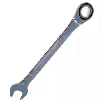 Ключ гаечный комбинированный трещоточный Jonnesway W45130, 30 мм