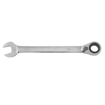 Ключ гаечный комбинированный трещоточный Jonnesway W60118 049298, с реверсом, 18 мм
