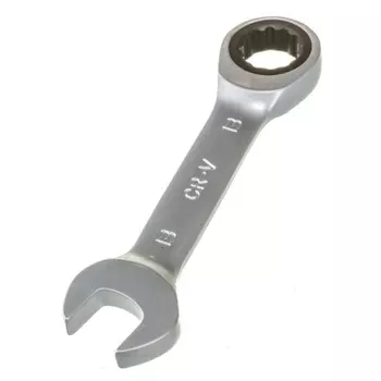 Ключ гаечный комбинированный трещоточный короткий Thorvik CSRW13 053522, 13 мм