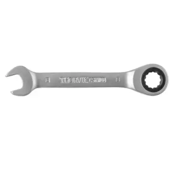 Ключ гаечный Thorvik CSRW08 053517, комбинированный, трещоточный, короткий, 8 мм