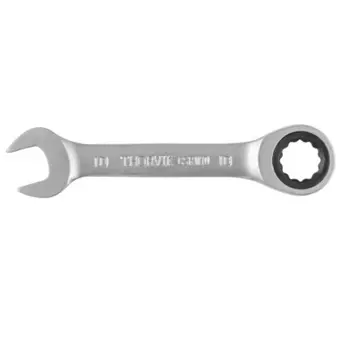 Ключ гаечный Thorvik CSRW10 053519, комбинированный, трещоточный, короткий, 10 мм