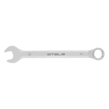 Ключ комбинированный Stels 15221 (16 мм, CrV, матовый хром)
