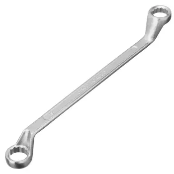 Ключ накидной коленчатый Sparta 147615, 17 х 19 мм, хромированный