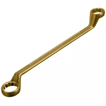 Ключ накидной Сибртех 14636, 27 х 32 мм, желтый цинк