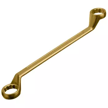 Ключ накидной Сибртех 14638, 30 х 32 мм, желтый цинк