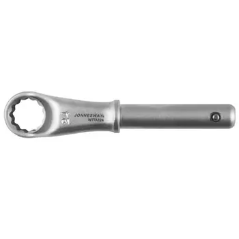 Ключ накидной усиленный Jonnesway W77A124 046318, 24 мм, d18.5/180 мм