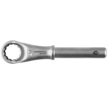 Ключ накидной усиленный Jonnesway W77A127 046319, 27 мм, d18.5/190 мм