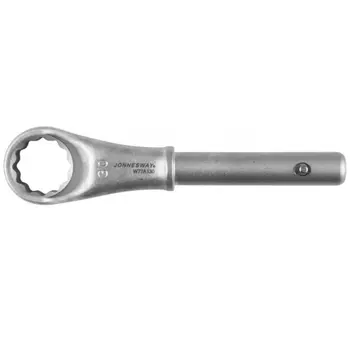 Ключ накидной усиленный Jonnesway W77A130 046320, 30 мм, d18.5/200 мм