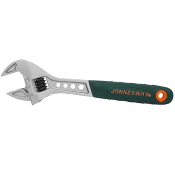 Ключ разводной эргономичный Jonnesway W27AT8 048046, с пластиковой ручкой, 24 мм, 200 мм