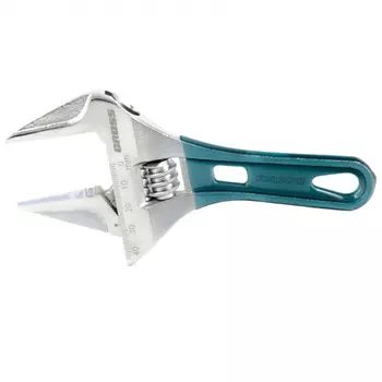 Ключ разводной Gross 15566, 160мм, CrV, укороченная ручка