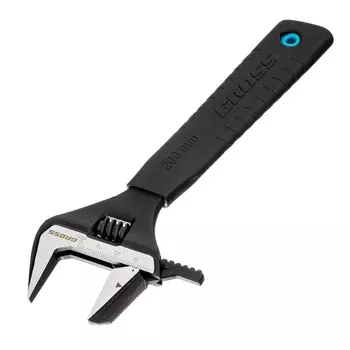 Ключ разводной Gross 15572, переставная губка, 200 мм, CRV