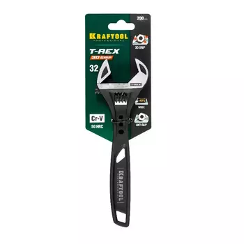 Ключ разводной силовой Kraftool T-REX 27254-20, 200 / 32 мм