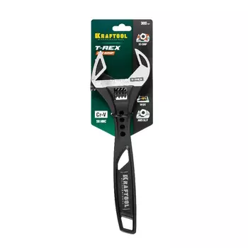 Ключ разводной силовой Kraftool T-REX 27254-30, 300 / 53 мм