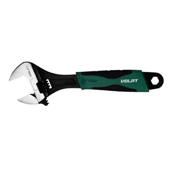 Ключ разводной Волат 12010-25, 250мм (раскрытие губок 30 мм)