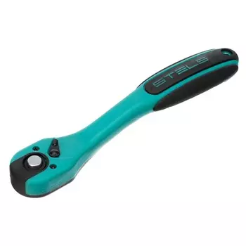 Ключ-трещотка Stels 14029, 3/8, 72 зуба, с быстрым сбросом, CrV