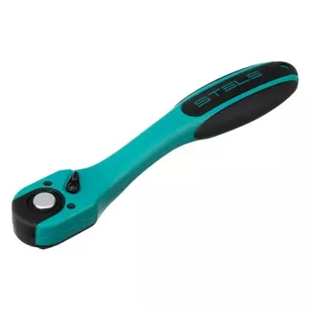 Ключ-трещотка Stels 14030, 1/2, 72 зуба, с быстрым сбросом, CrV