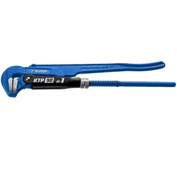 Ключ трубный рычажный Зубр 27335-1, прямые губки №1, 1"