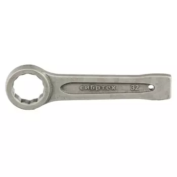 Кольцевой ударный ключ Сибртех 14274, 32 мм