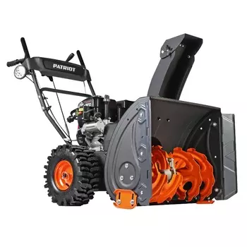 Колесный бензиновый снегоуборщик Patriot 785E PRO (ширина захвата 61 см, мощность 7.8 л.с., вес 71 кг)