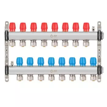 Коллекторная группа AV Engineering AVE135 AVE13500108, 8 вых.