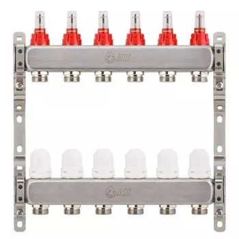 Коллекторная группа AV Engineering AVE136 AVE13600106K, 6 вых.