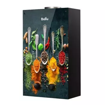 Колонка газовая Ballu GWH 10 Fiery Glass Curry НС-1584732