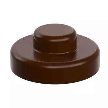 Колпачок для кровельного самореза Starfix SMP-24060-500, темно-коричневый (500 шт в пакете)