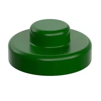 Колпачок для кровельного самореза Starfix SMP-24061-500, зеленый (500 шт в пакете)