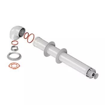 Комплект дымохода Rommer RCA-6010-260900 СТАНДАРТ 60/100 - 900мм