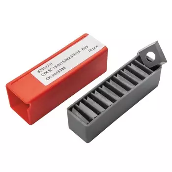 Комплект ножей Jet 82019711 HM 15,0x15,0x2,5мм R115 KCR08 для вала helical (10 шт.)