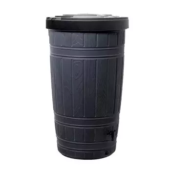 Комплект Водосборник Prosperplast Woodcan IDWO265-S411 (265 л, черный)