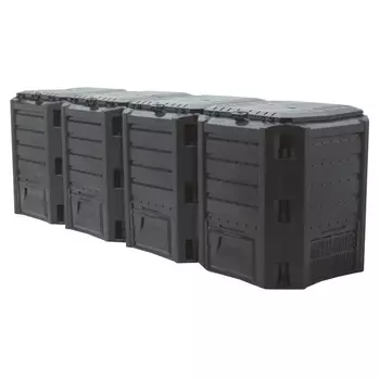 Компостер для дачи Prosperplast Module IKSM1600C-S411 (1600 л, черный)