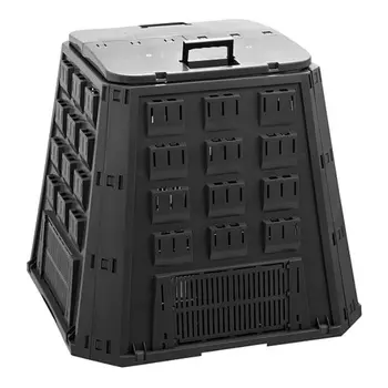 Компостер Prosperplast Evogreen IKEV420C-S411 для дачи (420 л, чёрный, пластиковый)