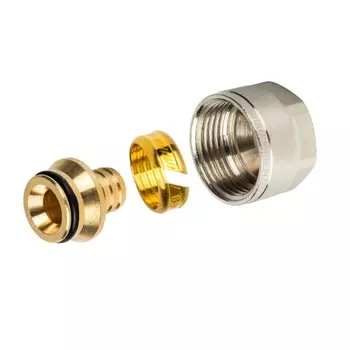 Компрессионный фитинг для труб Pex Stout SFC-0020-001620, 16x2x3/4