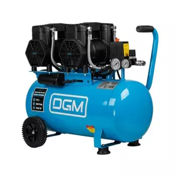 Компрессор безмасляный DGM AC-450F DG2720-5, 520 л/мин, 8 атм, коаксиальный, безмасляный, ресивер 50л, 230 В 3 кВт