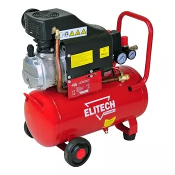 Компрессор коаксиальный масляный Elitech КПМ 400/25 Промо 187844