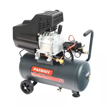 Компрессор поршневой масляный Patriot Professional 24-320, 320 л/мин, 8 бар, 2000 Вт, 24 л, быстросъемный 1/4" + "елочка" 525301945