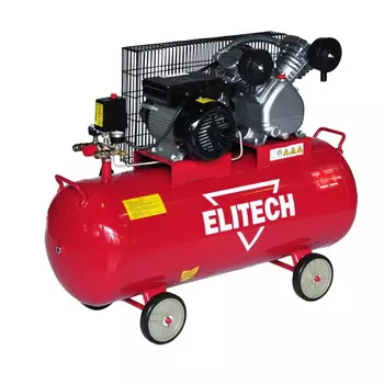 Компрессор ременной Elitech КПР 100/400/2.2 E0504.001.00 198649, масл 400л\м