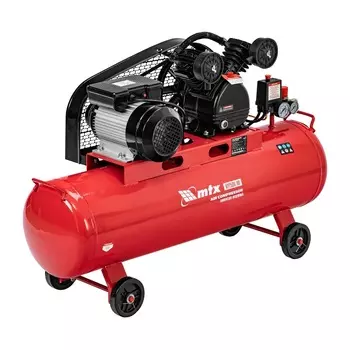 Компрессор воздушный МТХ КР2500/80 58022, 2,5 кВт, 80 л, 420 л/мин, ременный привод