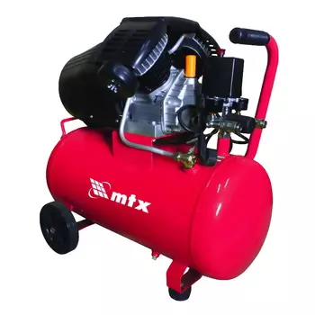 Компрессор воздушный MTX КК-2200/50 58024, 2,2 кВт, 350 л/мин, 50 л, прямой привод, масляный