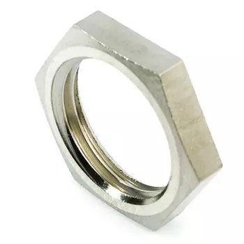 Контргайка General Fittings 51095-1 никелированная латунь, 1"