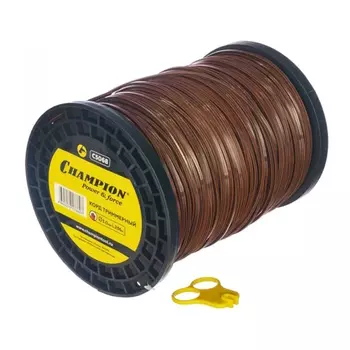 Корд триммерный Champion Nylplus Square C5068, 3.0мм*236м, квадрат