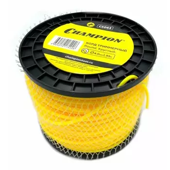 Корд триммерный Champion Round C5063, 4.0мм*95м, круглый
