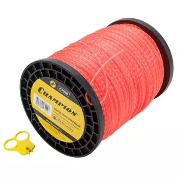 Корд триммерный Champion Twisted Square C7018, 2.4мм*450м, витой квадрат