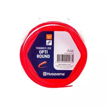 Корд триммерный круглый Husqvarna Opti 5976688-20, 2,4 мм/15 м