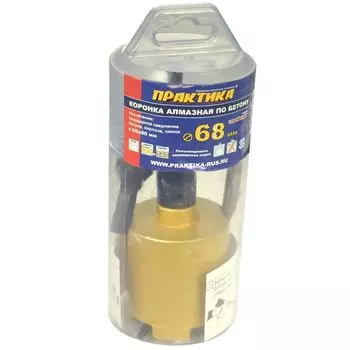 Коронка алмазная Практика "Эксперт" 031-181, по бетону