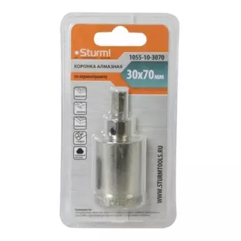 Коронка алмазная Sturm 1055-10-3070