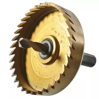 Коронка биметаллическая Sturm 1090-S04-BI-60, 60 мм, по тонколистовому металлу, центрирующее сверло